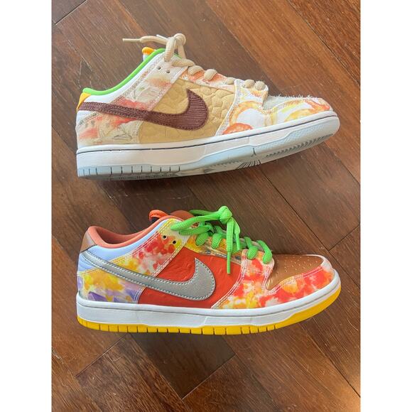 Jason Deng x Nike Dunk Low Pro SB Street Hawker Size 7.5 - Picture 6 of 10